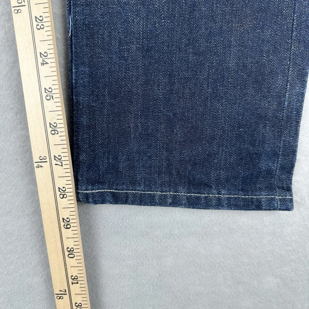 Banana Republic Selvedge Slim Fit Dark Blue Jeans Mens 32x30 (32x29 Actual)